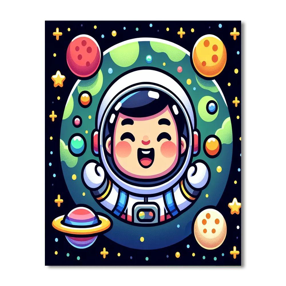 Astronaut Dream Paint By Number