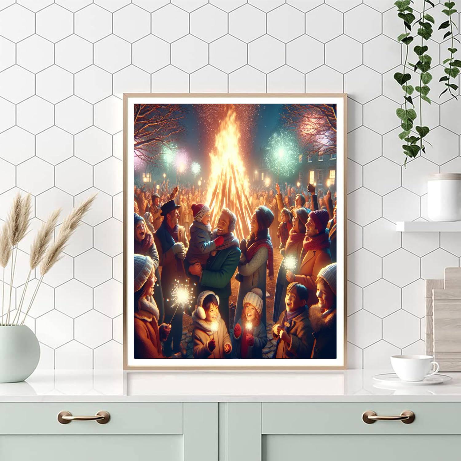 Bonfire Night - United Kingdom Paint By Numbers Kits