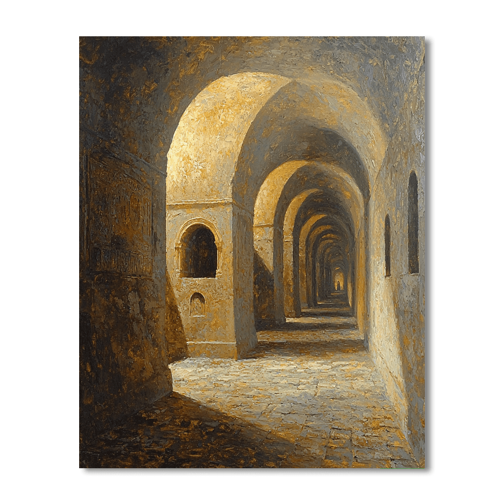 Naples Underground Catacombs Paint By Numbers Kits