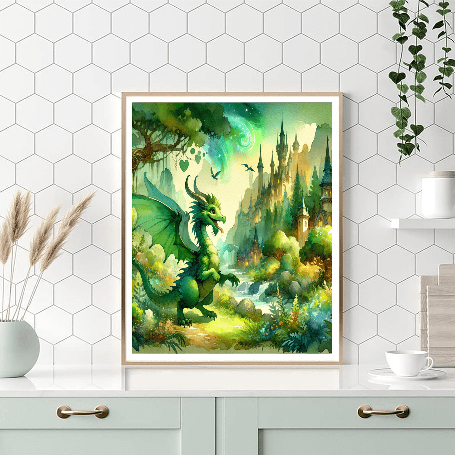 Dragon's Playground Paint By Numbers