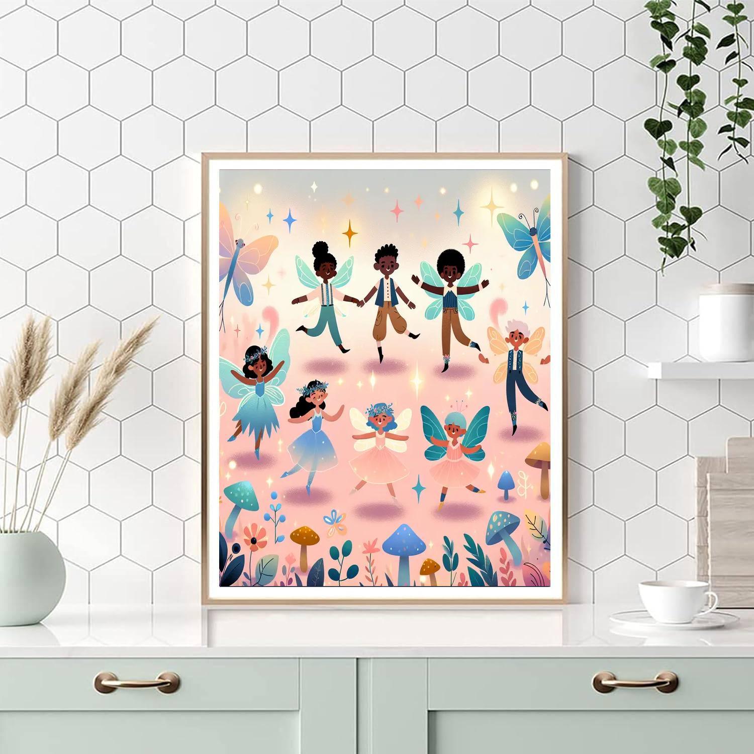 Fabulous Fairyland Festival Numbered Painting Kits