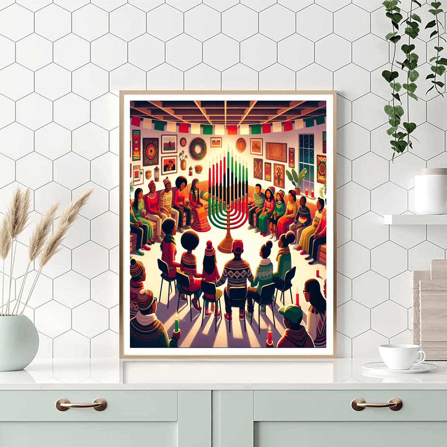 Kwanzaa Festival - Usa DIY Paint By Numbers