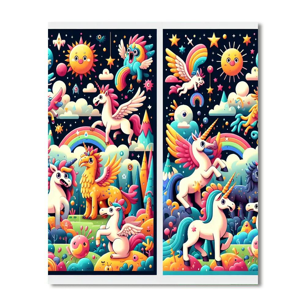 Fantastic Creatures Adventure Paint By Numbers Kits