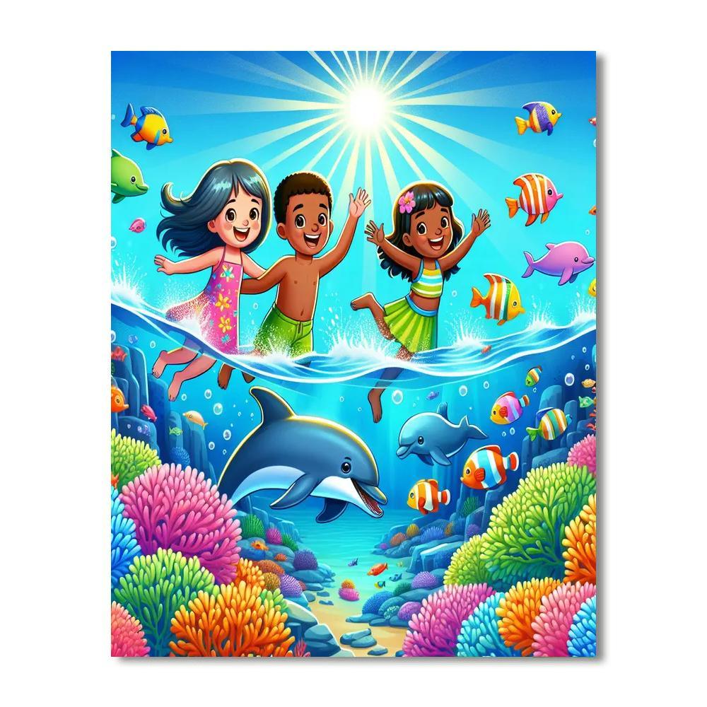 Under The Sea Discovery Paint By Numbers
