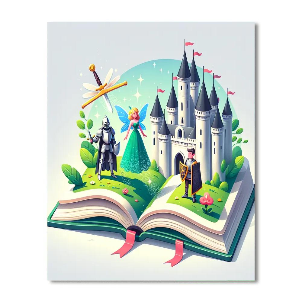Fantasy Fairy Tales Paint By Numbers Kits