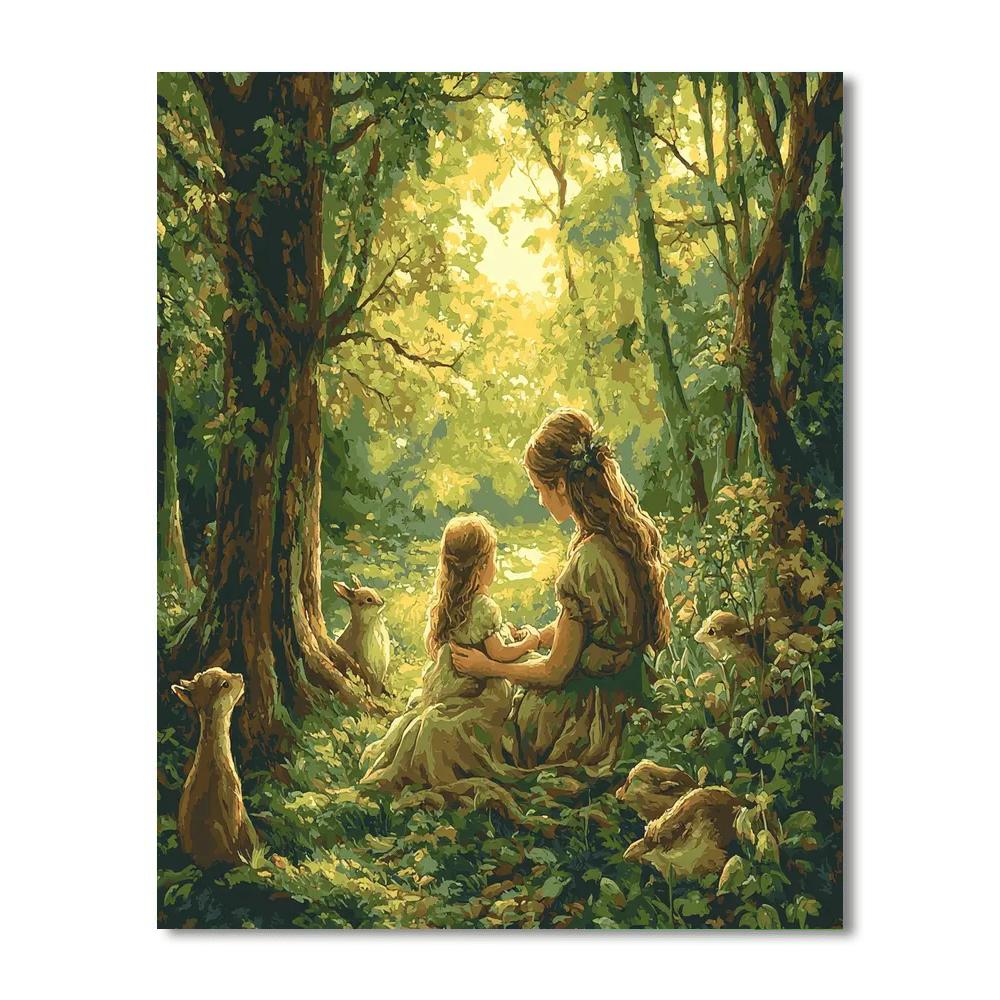 Woodland Creatures Discovery DIY Paint By Numbers