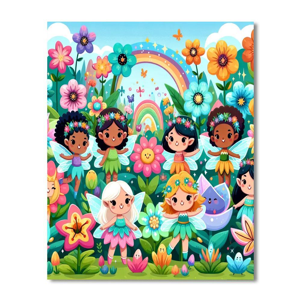 Mystical Garden Party Paint By Numbers Kits
