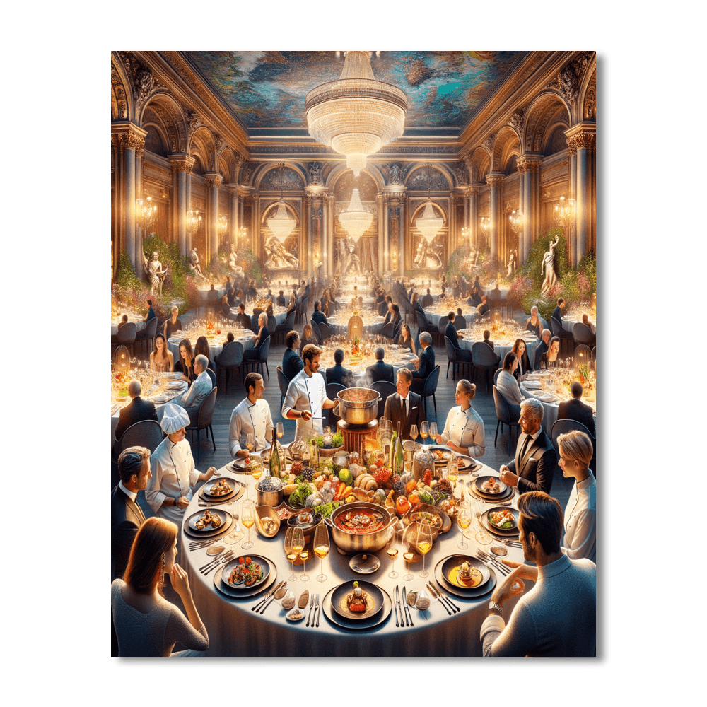 World Gourmet Festival - Thailand Paint By Color