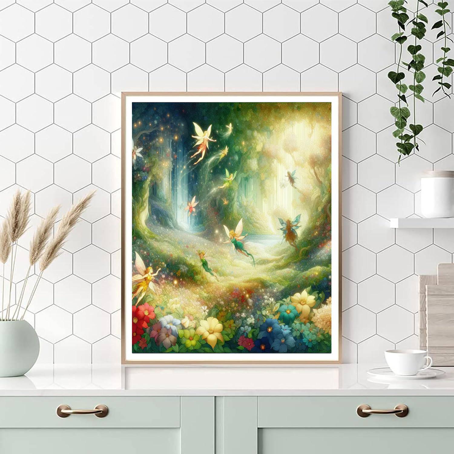 Secret Fairy Glade Paint By Number