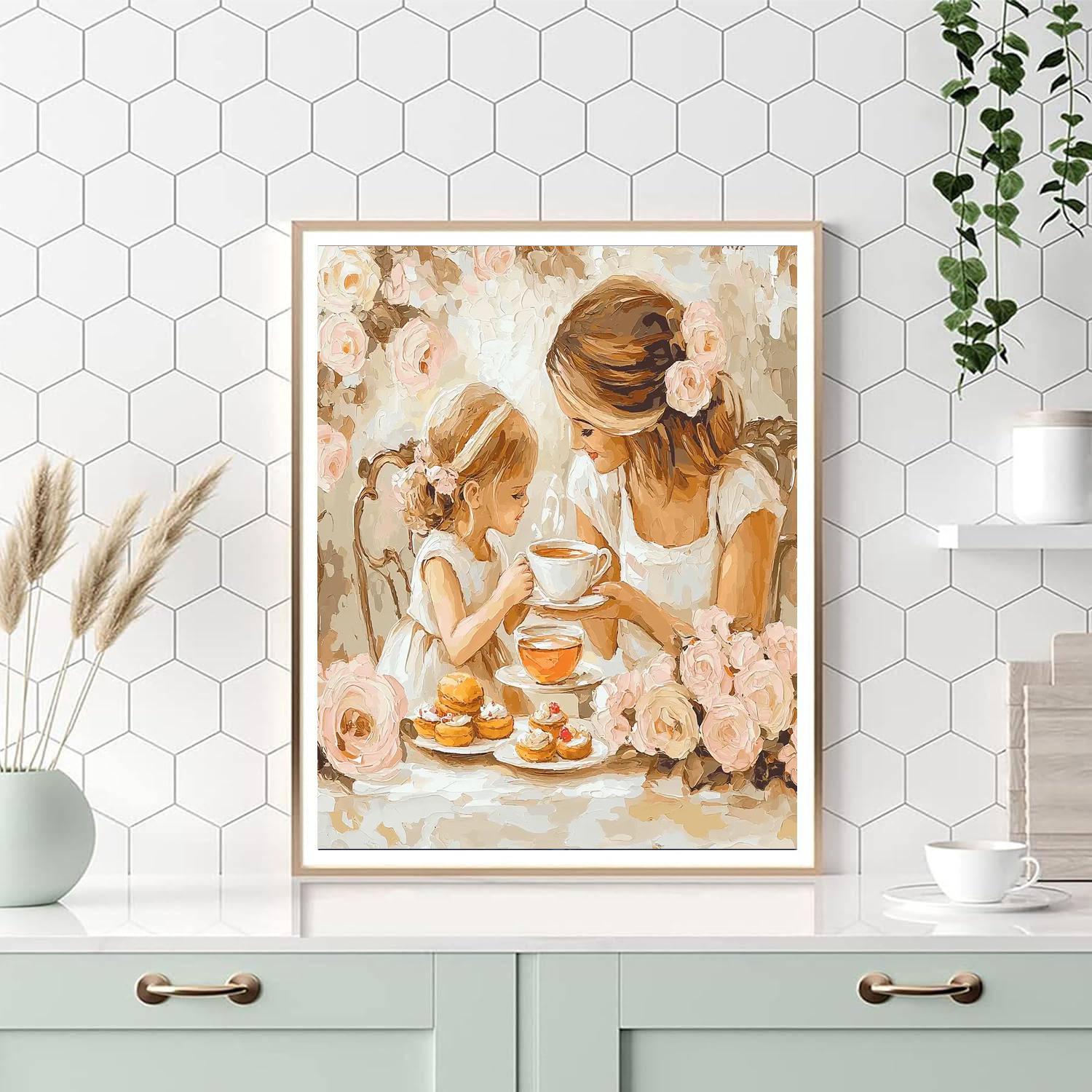 Mom's Tea Time Paint By Numbers Kits