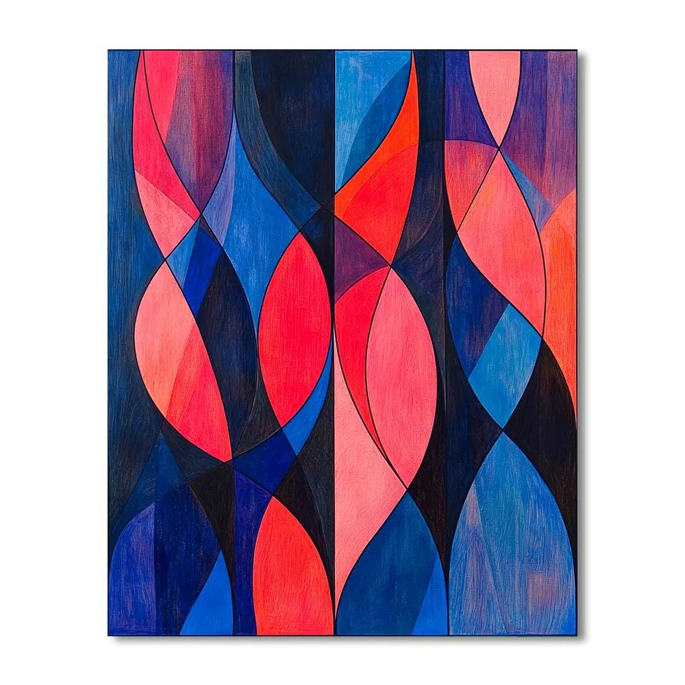 Joan Miró Inspired The Whirl Of Creation  Paint By Numbers Art