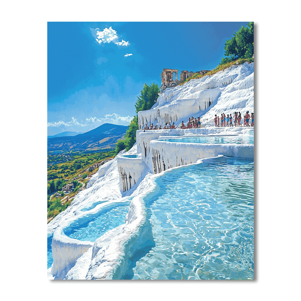 Pamukkale DIY Paint By Numbers