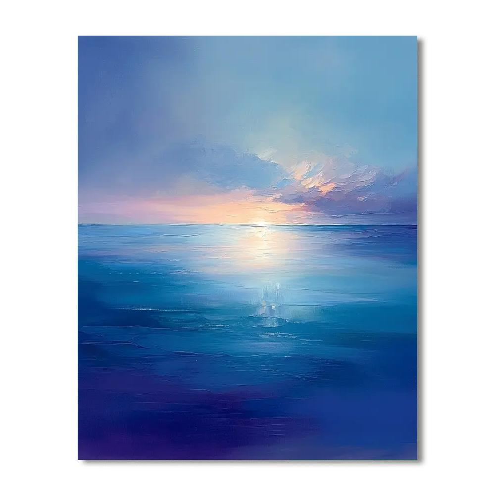 Caravaggio Inspired Dreamscape Horizon  DIY Paint By Numbers