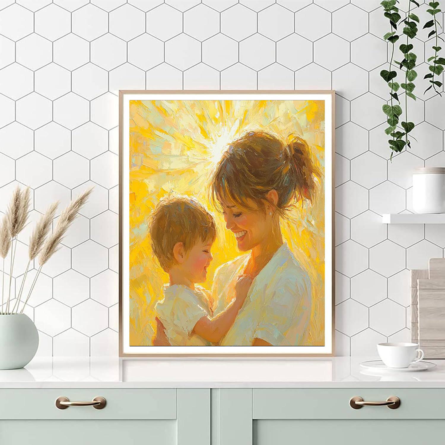 Sunkissed Affection DIY Paint By Numbers