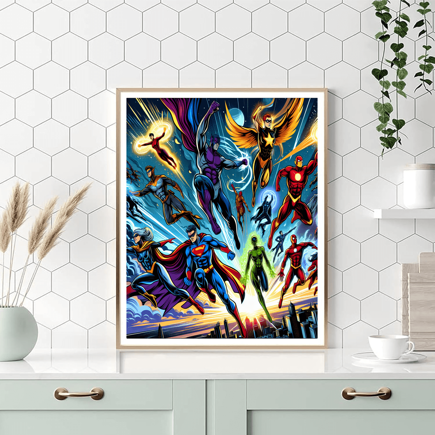 Marvel Universe Adventure Painting Number Kit