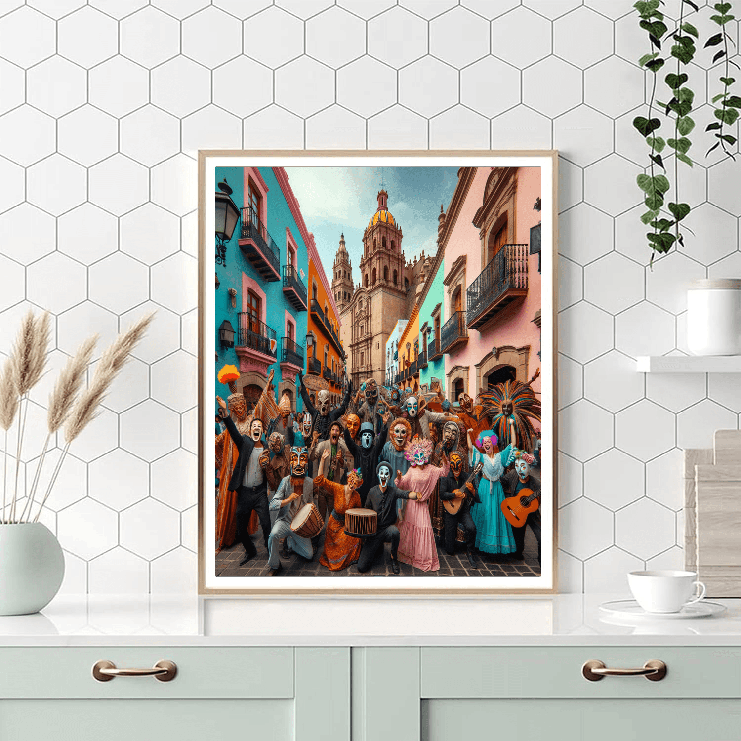 Festival Internacional Cervantino - Guanajuato Painting By Numbers Kit