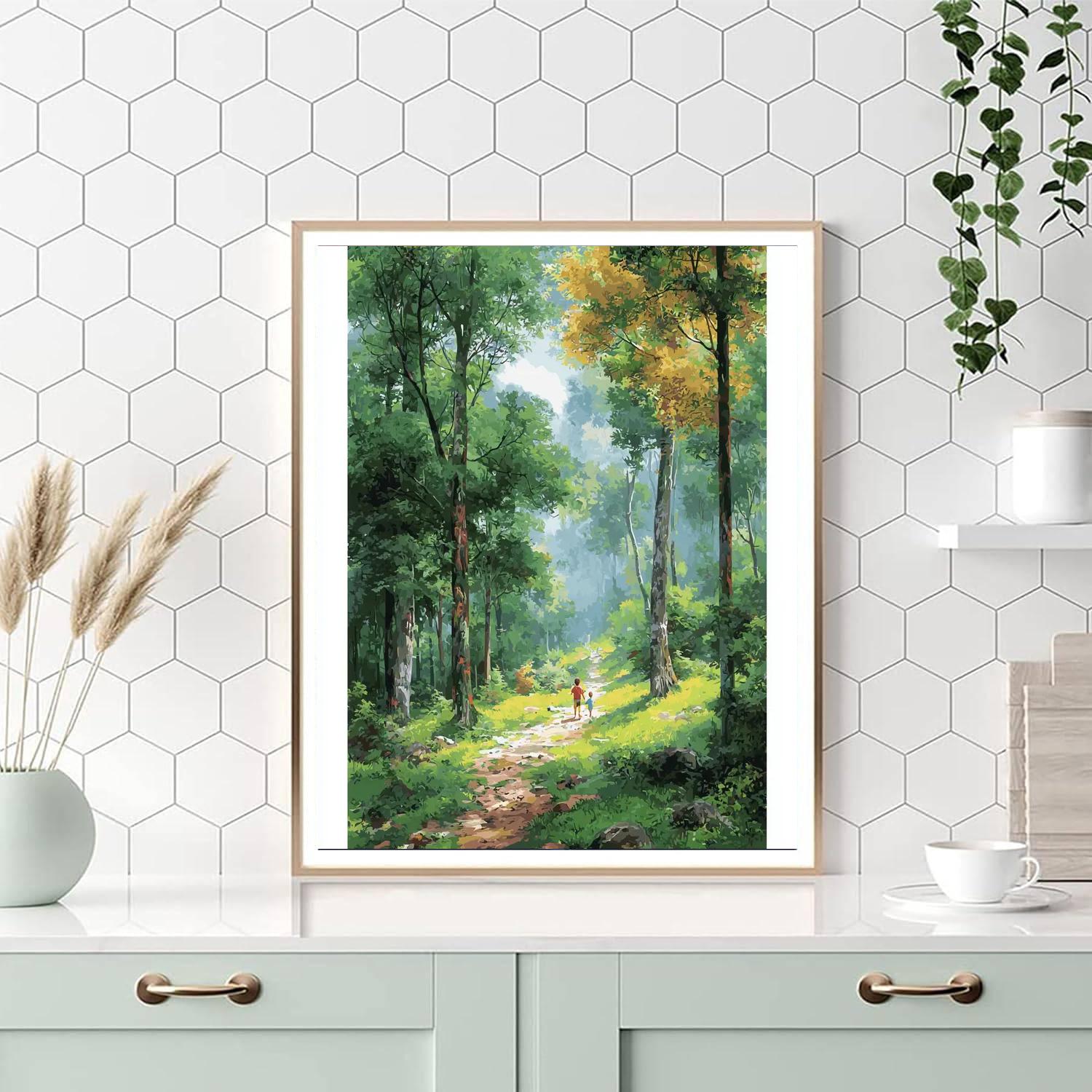 Forest Whisperings Paint By Color