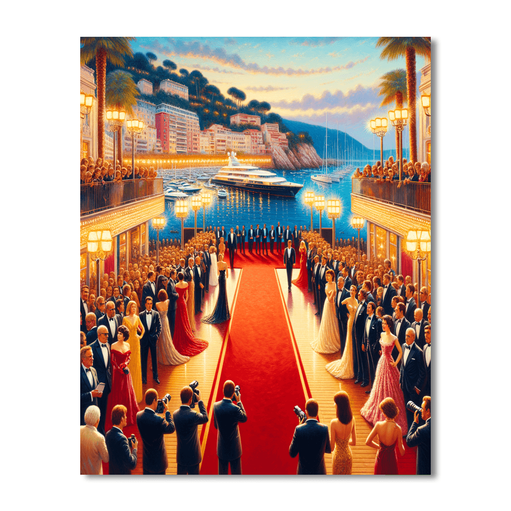 International Film Festival - Cannes Painting By Numbers Kit