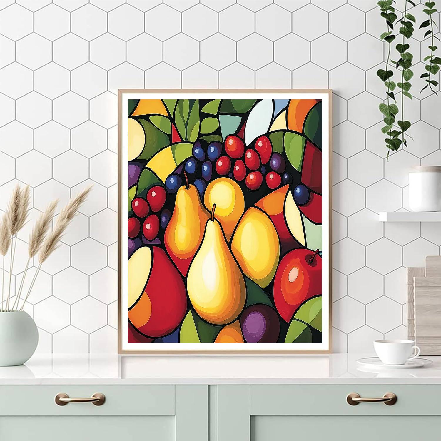 Pablo Picasso Inspired Picasso's Fruit Harmony  Numbered Painting Kits