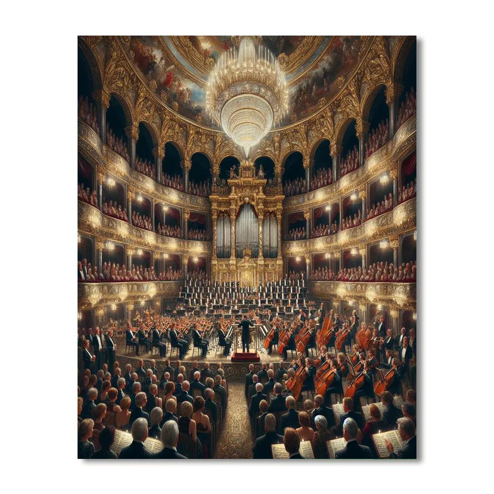 Vienna New Year's Concert - Austria DIY Paint By Numbers