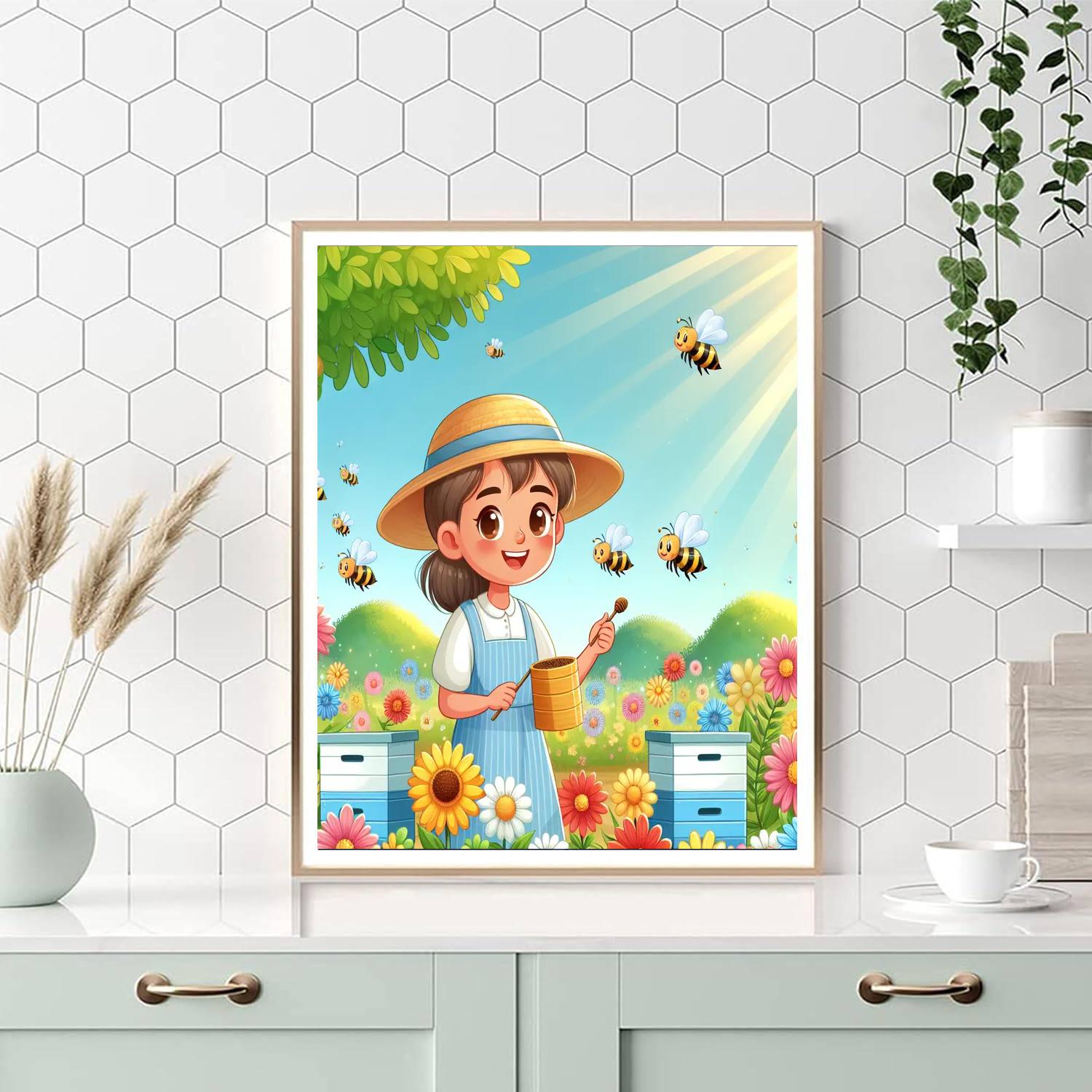 Busy Bee Keeper Numbered Painting Kits