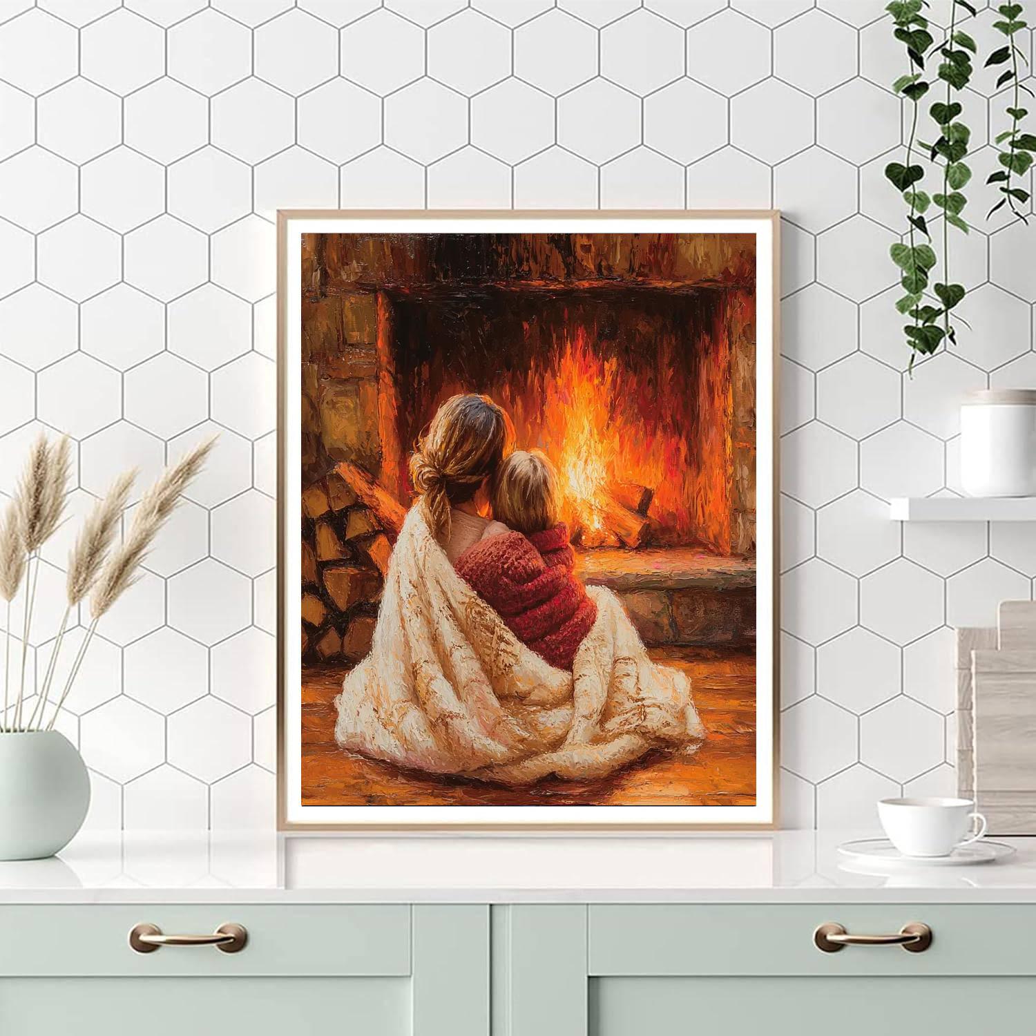 Nestled In Love Numbered Painting Kits