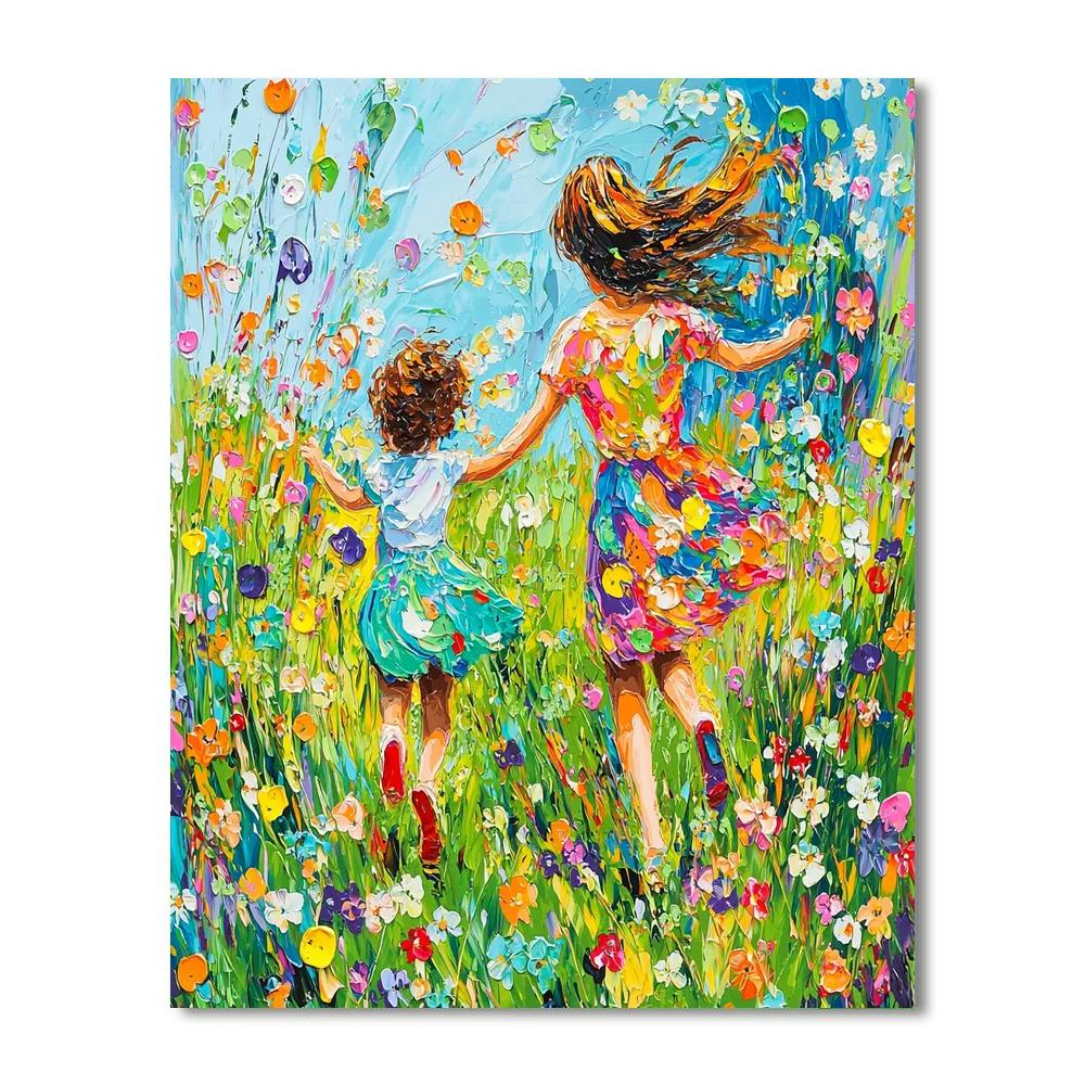 Laughter In Bloom Paint By Numbers Kits