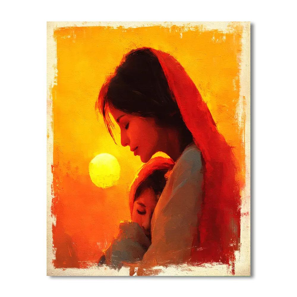 A Mother’s Love Shines Bright Paint By Number