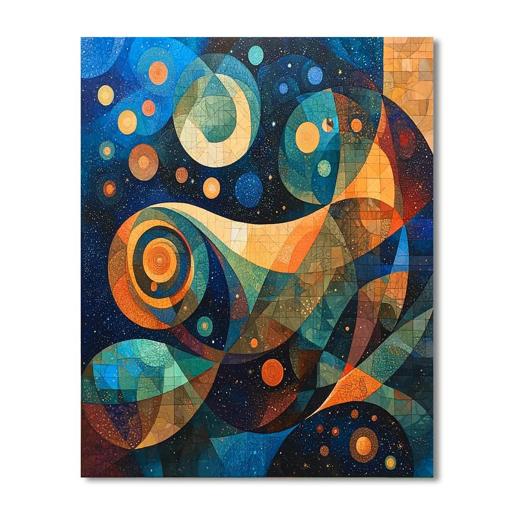 Paul Klee Inspired Harmonies Of The Imagined Cosmos  Paint By Number