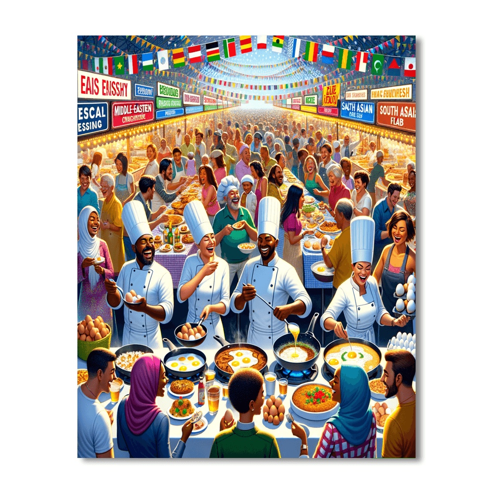 Ovo Festival Paint By Numbers Kits