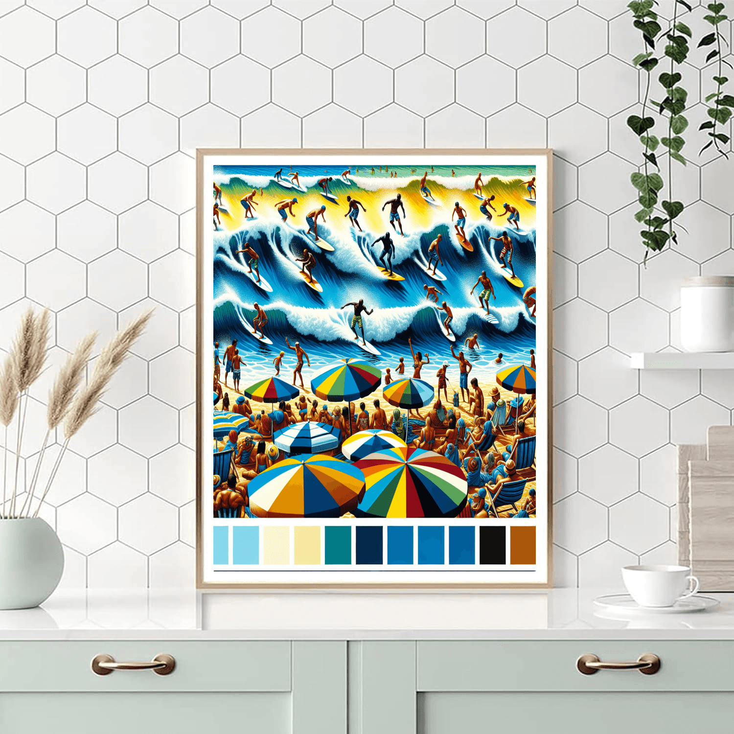 Dynamic Ocean Adventure Paint By Numbers Kits