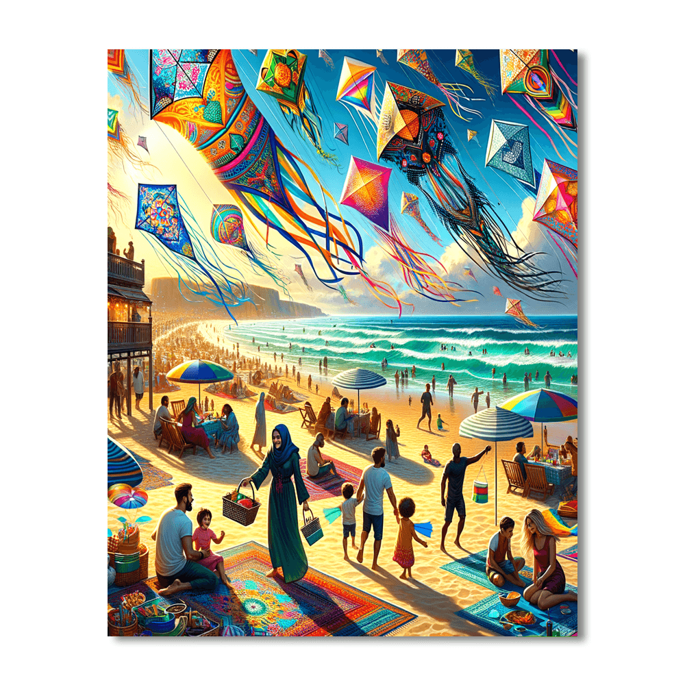 Festival Of The Winds - Sydney Painting By Numbers Kit