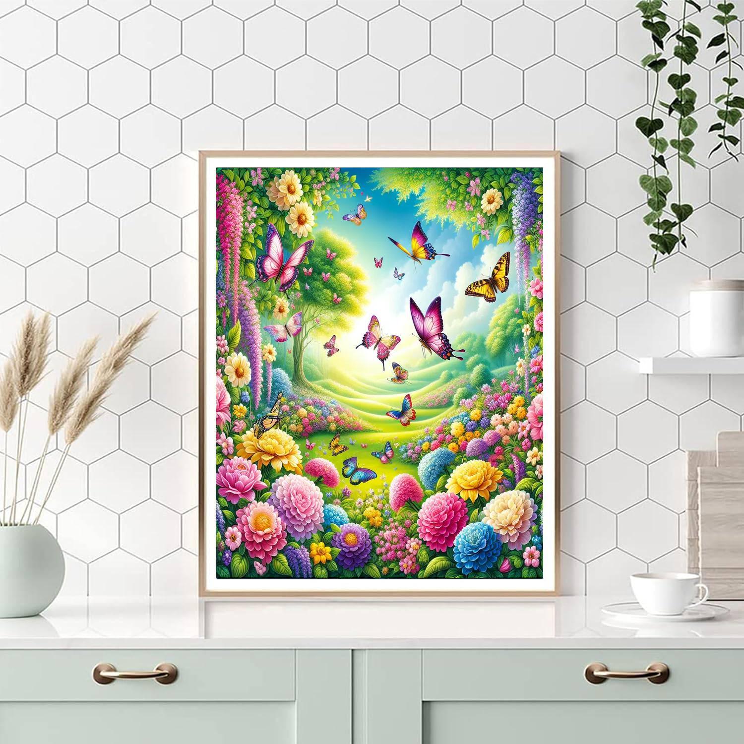 Garden Party Delights Numbered Painting Kits