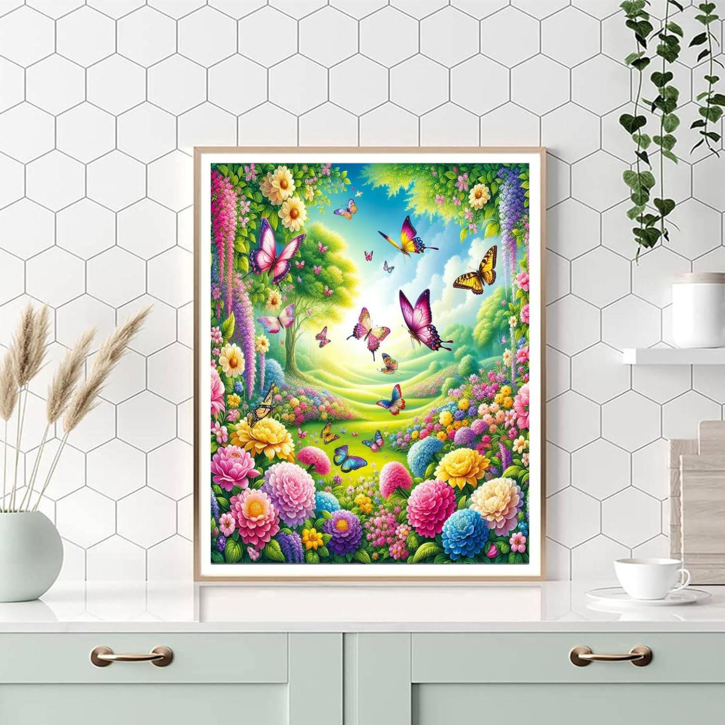 Garden Party Delights Numbered Painting Kits