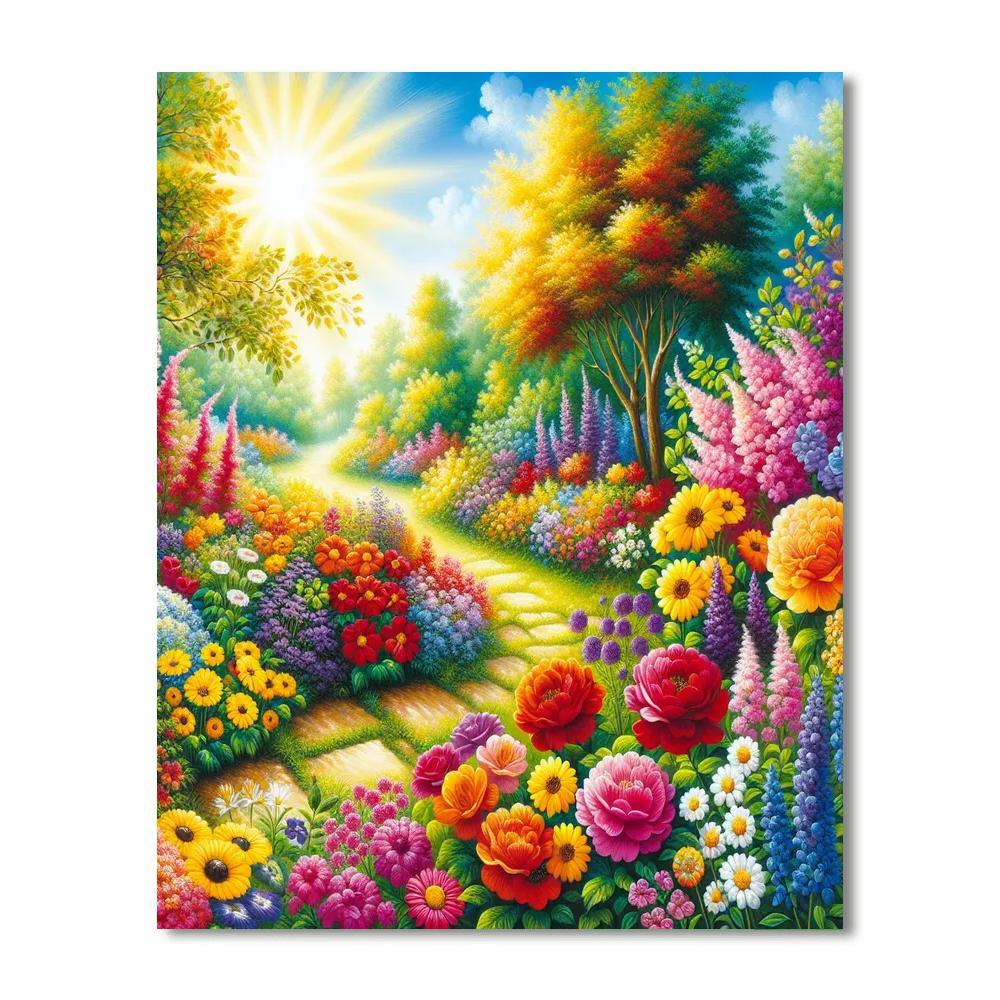 Springtime Joy Paint By Number