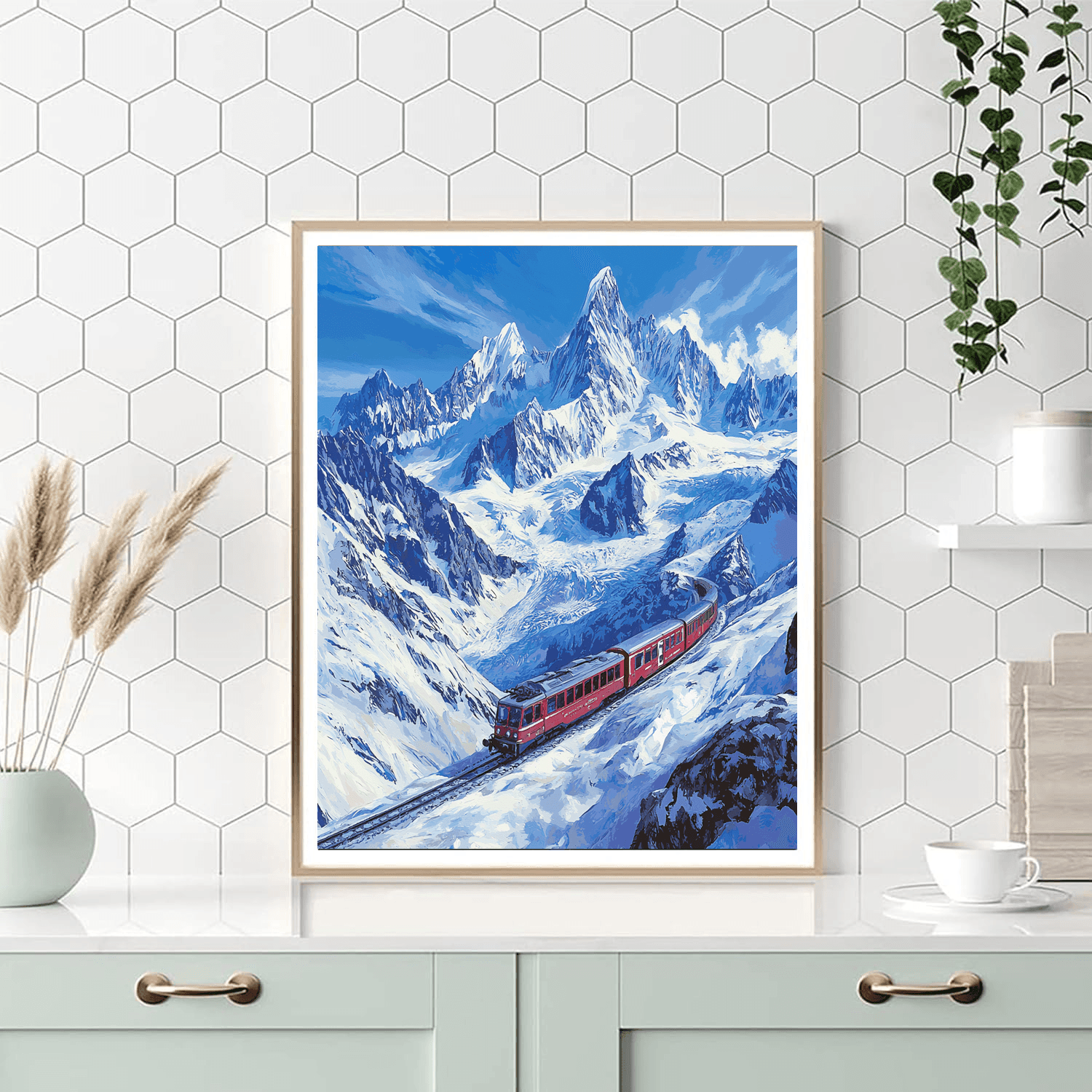Swiss Jungfraujoch Paint By Numbers Kits