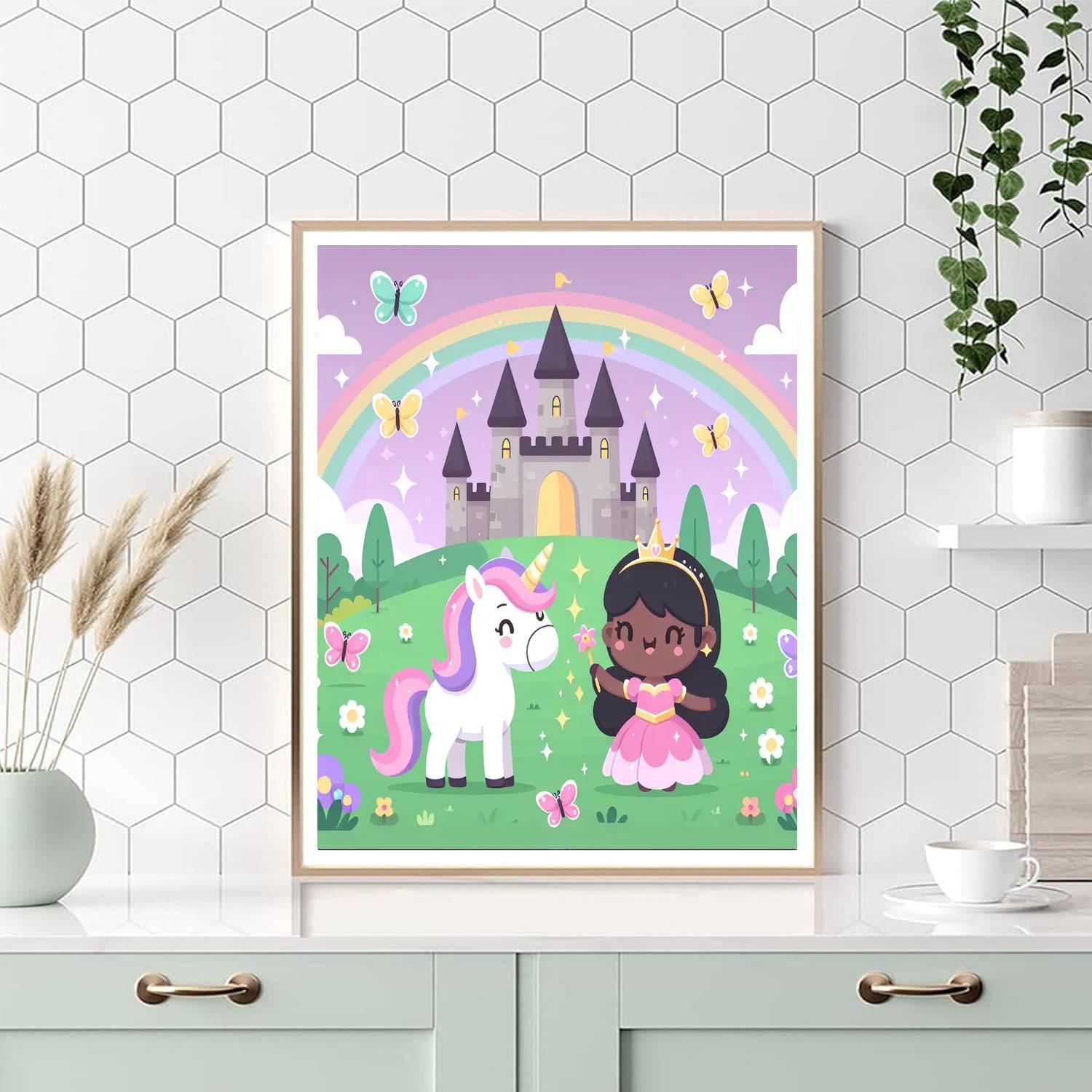 Fairytale Fantasy Land Paint By Color