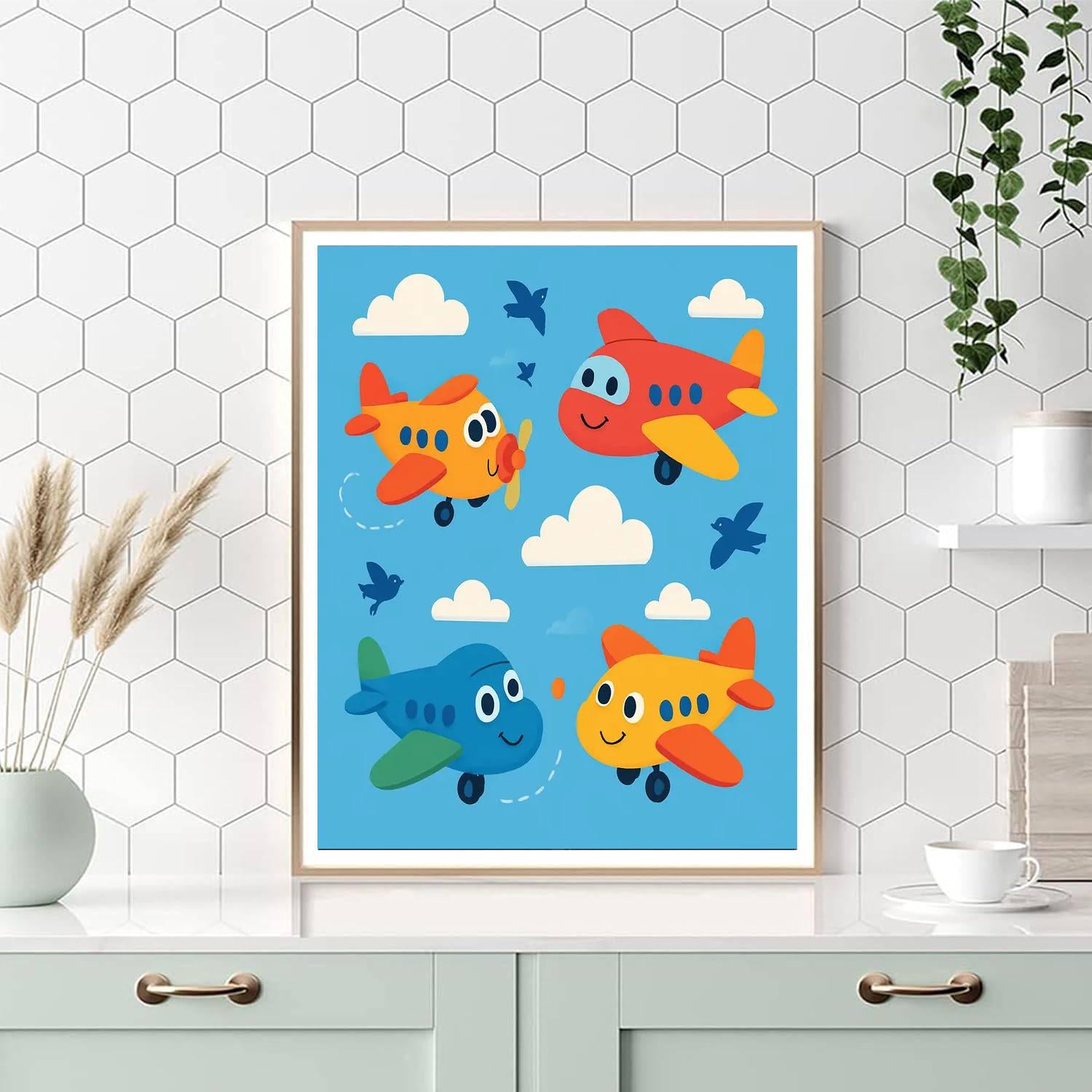 Flying High Numbered Painting Kits