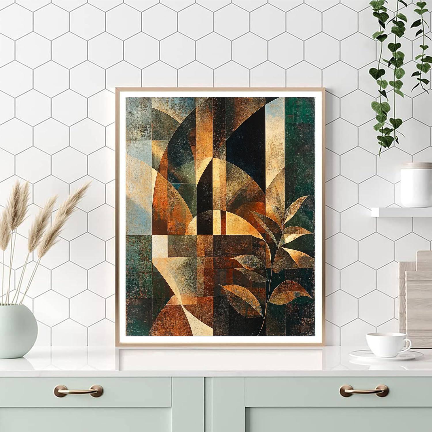 Nandalal Bose Inspired Ancient Roots  Painting Number Kit