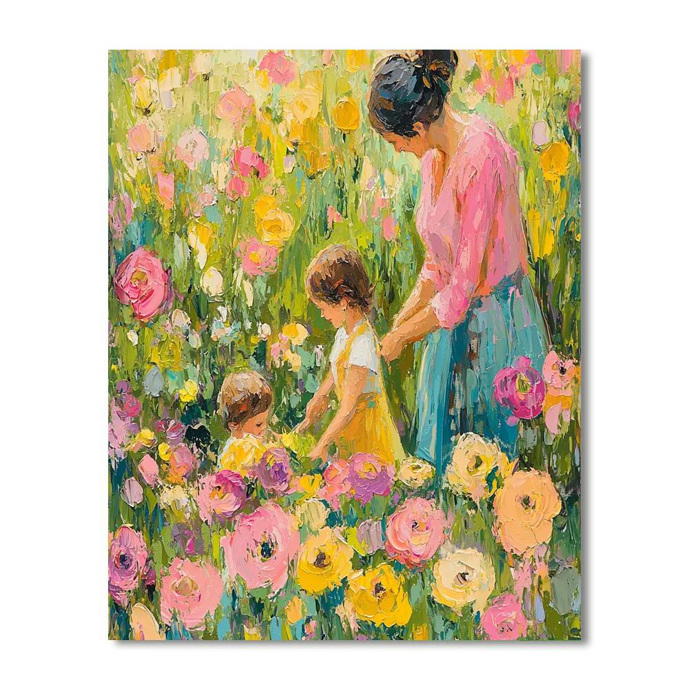 A Mother's Garden Paint By Numbers Kits