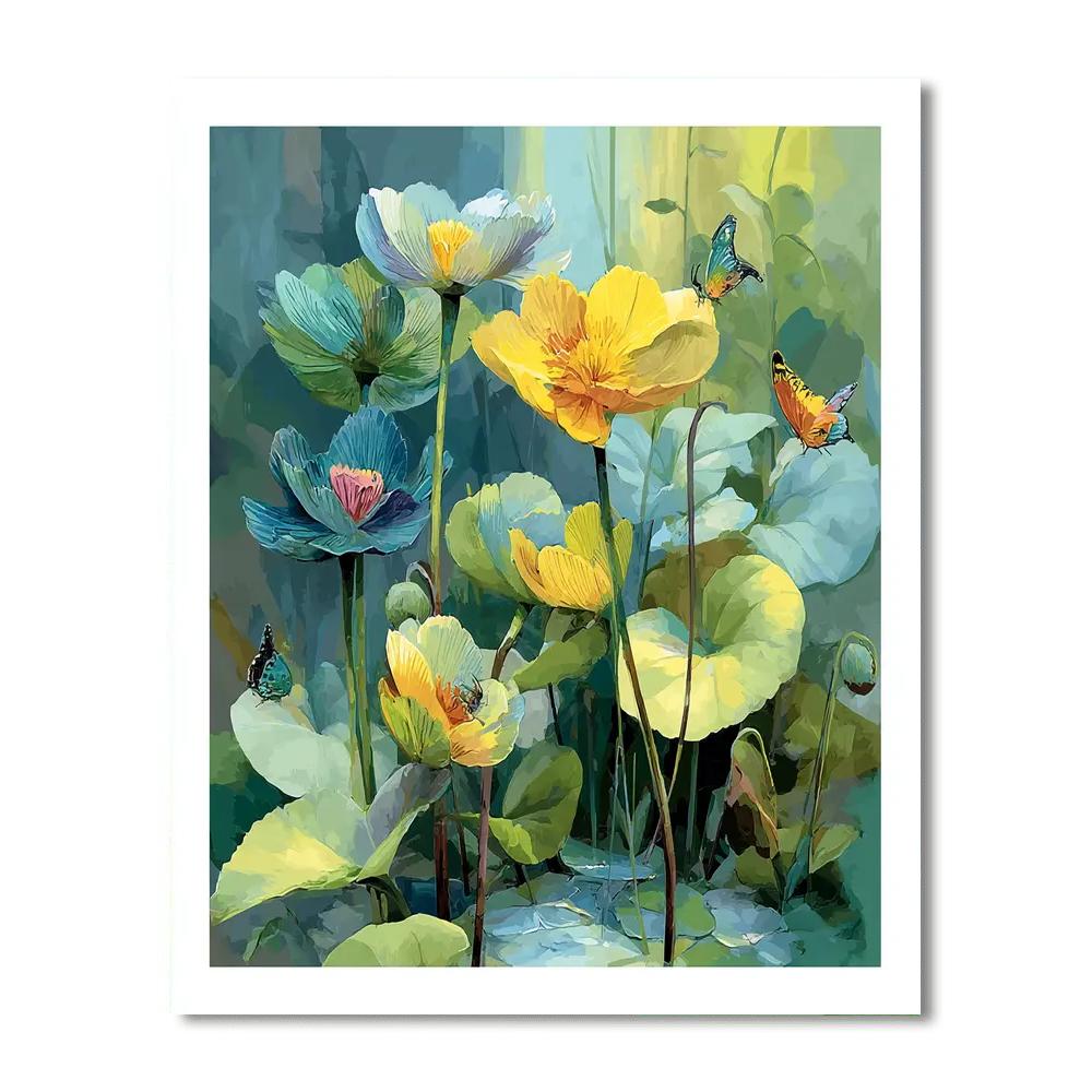 Mommy's Nature Walk DIY Paint By Numbers