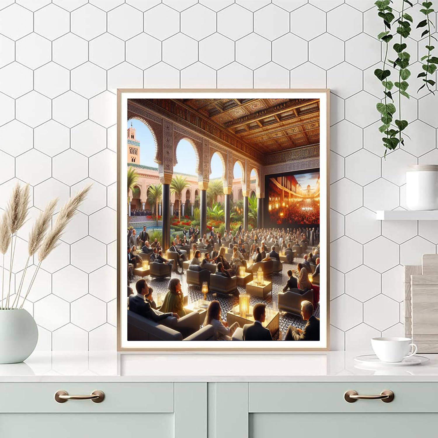 Marrakech International Film Festival - Marrakech Paint By Numbers Kits