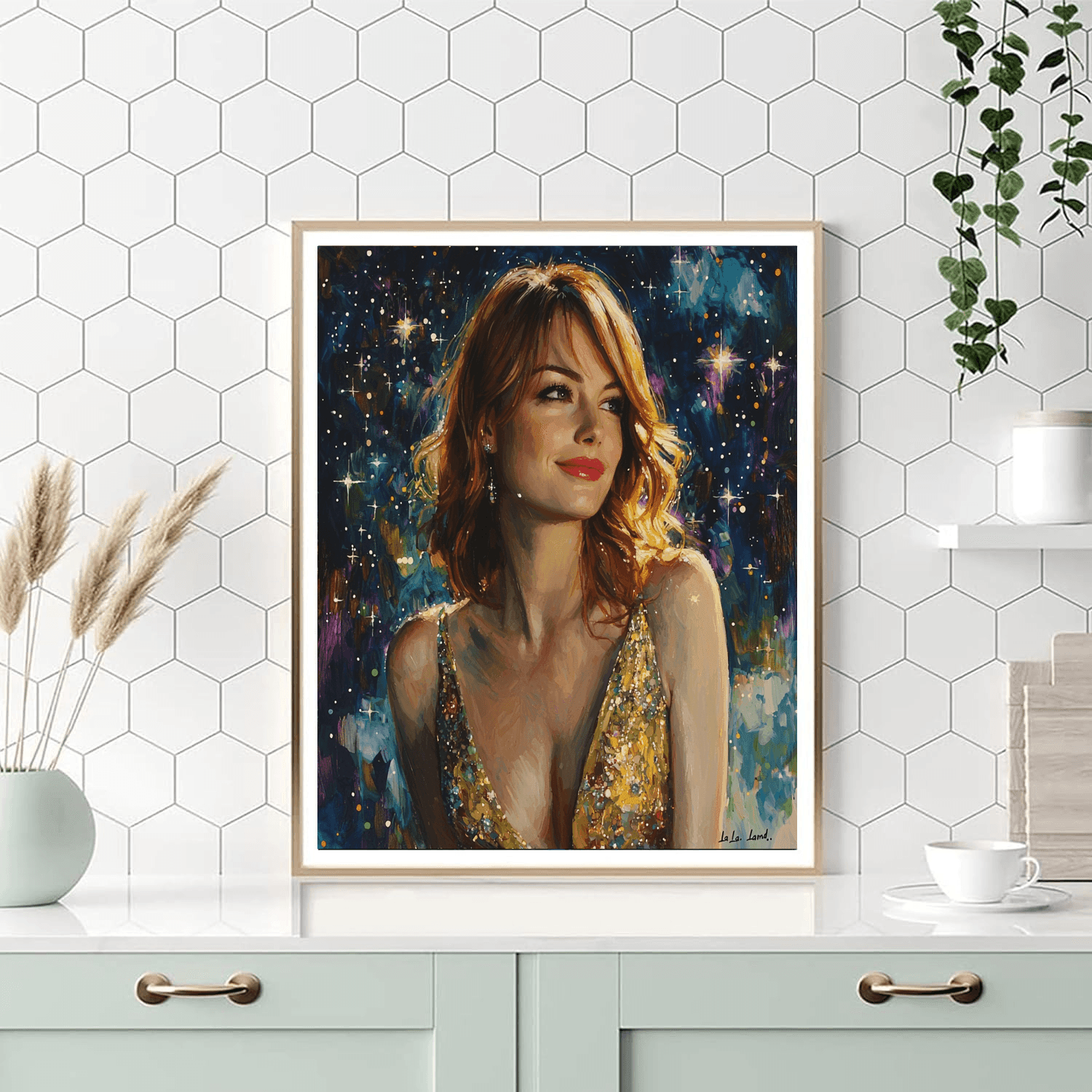 Emma Stone: From La La Land To Stardom Paint By Numbers