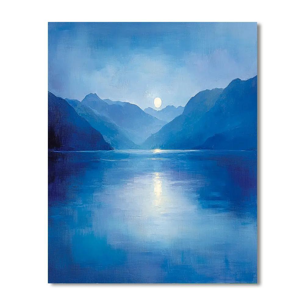 Turner Inspired Evening Serenity  Painting By Numbers Kit
