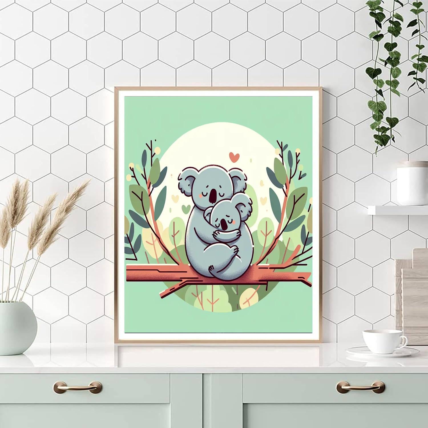 Cuddly Koala Cove Painting By Numbers Kit