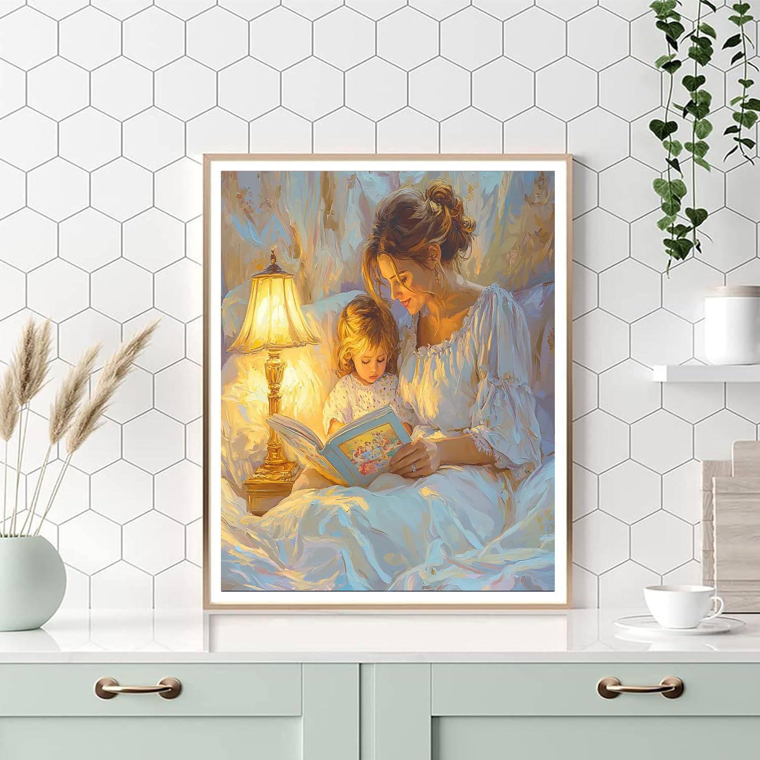 Moments Of Affection Painting Number Kit