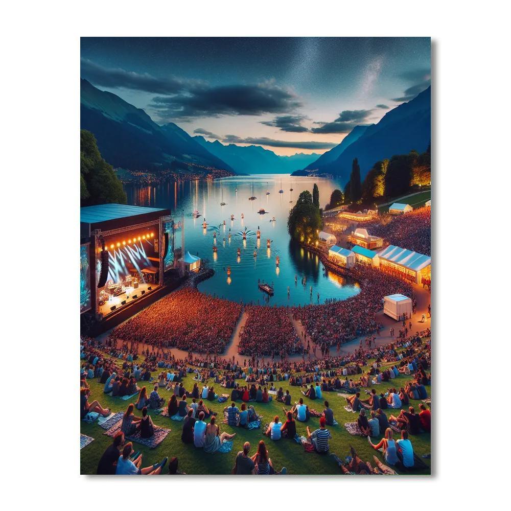 Jazz Fest - Montreux Paint By Numbers