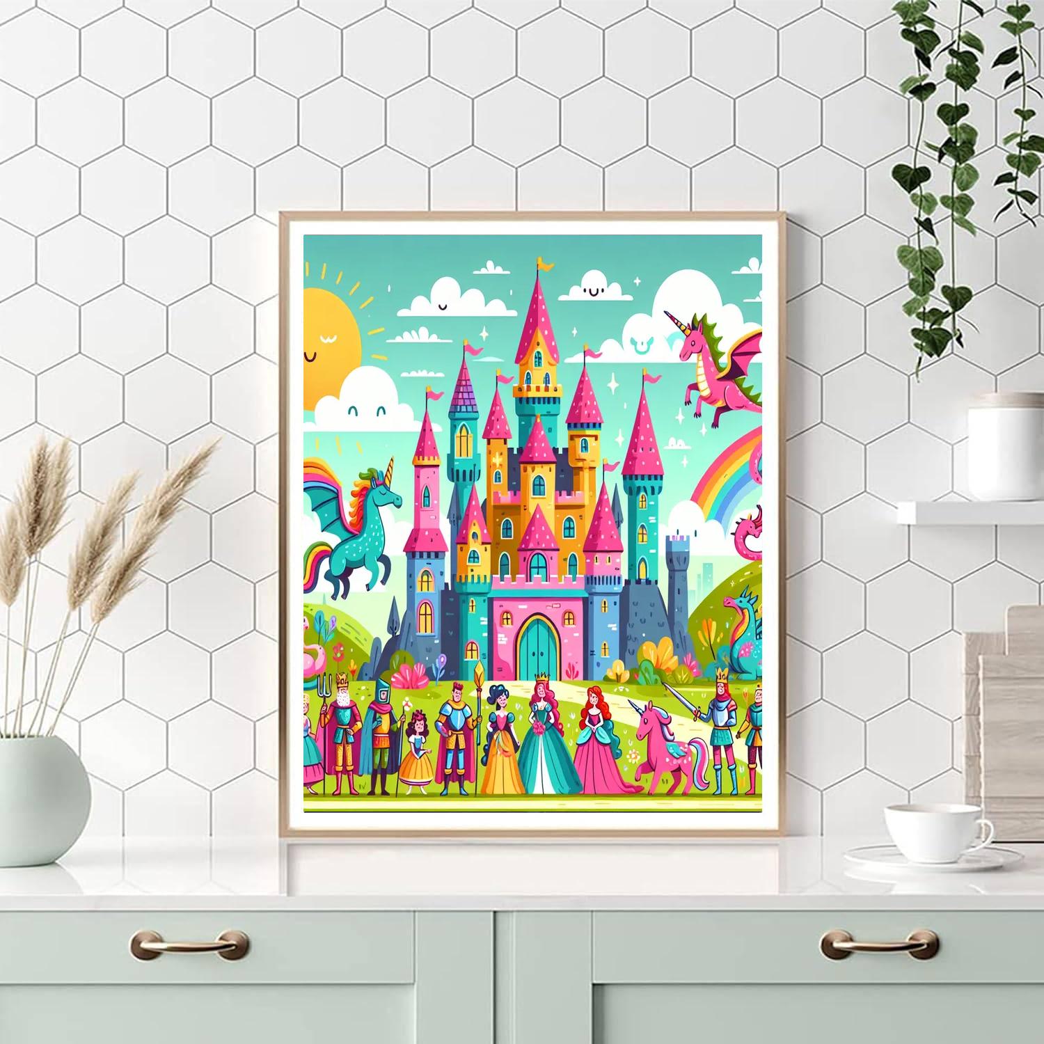 Magic Castle Adventures Paint By Numbers