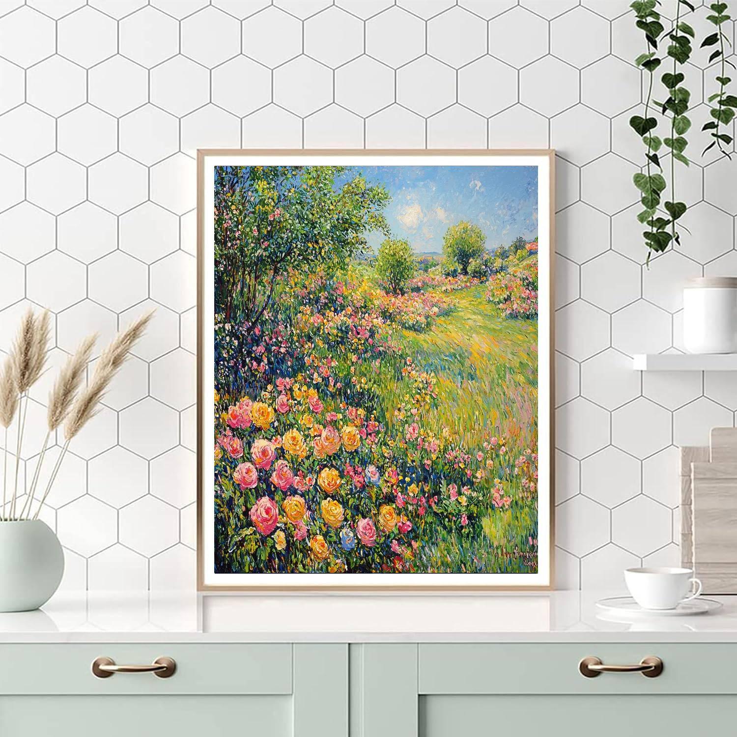 Pierre-Auguste Renoir Inspired Radiance Of Spring  Paint By Numbers