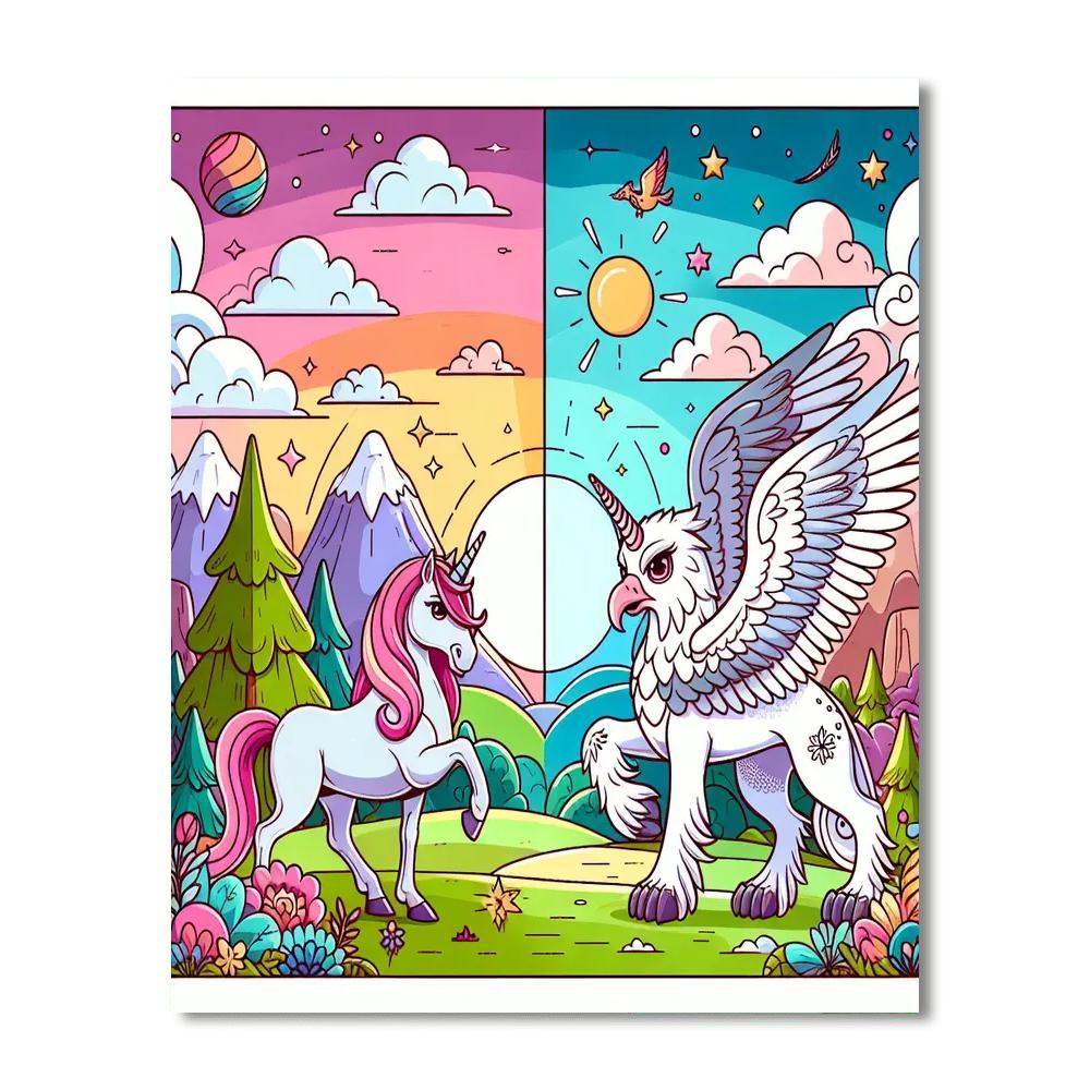 Magical Myths Painting By Numbers Kit